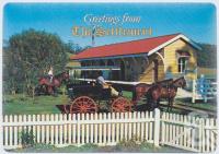 <span class="caption-caption">The Old Nerang Railway Station is now the entrance and ticket office at The Settlement, The Settlement, Springbrook</span>, c1970-2000. <br />Postcard, collection of <span class="caption-contributor">Murray Views Collection</span>.
