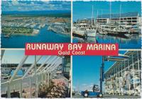 <span class="caption-caption">Runaway Bay Marina</span>, c1970-2000. <br />Postcard, collection of <span class="caption-contributor">Murray Views Collection</span>.