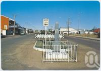 <span class="caption-caption">Main street war memorial, Julia Creek</span>, c1970-2000. <br />Postcard, collection of <span class="caption-contributor">Murray Views Collection</span>.