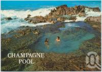 <span class="caption-caption">The Champagne Pool, Fraser Island</span>, c1970-2000. <br />Postcard, collection of <span class="caption-contributor">Murray Views Collection</span>.