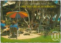 <span class="caption-caption">Orchid Beach Resort, Fraser Island</span>, c1970-2000. <br />Postcard, collection of <span class="caption-contributor">Murray Views Collection</span>.