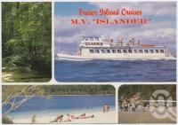 <span class="caption-caption">MV "Islander" Fraser Island Cruises and 4WD Tours</span>, c1970-2000. <br />Postcard, collection of <span class="caption-contributor">Murray Views Collection</span>.