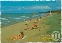<span class="caption-caption">Hervey Bay is a perfect family holiday resort with its beautiful tree-lined beaches</span>, c1970-2000. <br />Postcard, collection of <span class="caption-contributor">Murray Views Collection</span>.