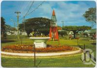 <span class="caption-caption">The gardens in the centre of Lannercost Street, showing the children's playground, Ingham</span>, c1970-2000. <br />Postcard, collection of <span class="caption-contributor">Murray Views Collection</span>.
