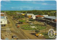 <span class="caption-caption">Looking west along Lannercost Street, Ingham</span>, c1970-2000. <br />Postcard, collection of <span class="caption-contributor">Murray Views Collection</span>.