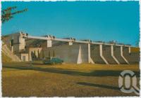 <span class="caption-caption">Coolmunda Dam, with a capacity of 75 455 megalitres, irrigates properties up to 42 km away, Inglewood</span>, c1970-2000. <br />Postcard, collection of <span class="caption-contributor">Murray Views Collection</span>.