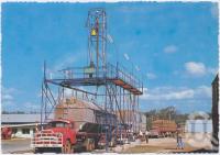<span class="caption-caption">Truck loads of peanuts awaiting moisture testing at the silos, Kingaroy</span>, c1970-2000. <br />Postcard, collection of <span class="caption-contributor">Murray Views Collection</span>.