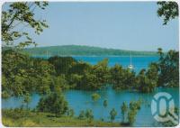 <span class="caption-caption">Sarina Inlet from Sarina Beach Road</span>, c1970-2000. <br />Postcard, collection of <span class="caption-contributor">Murray Views Collection</span>.