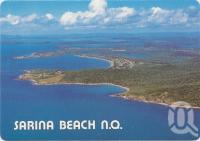 <span class="caption-caption">Aerial view, Sarina Beach</span>, c1970-2000. <br />Postcard, collection of <span class="caption-contributor">Murray Views Collection</span>.