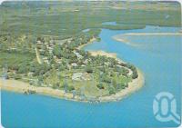<span class="caption-caption">Aerial view, Eimeo</span>, c1970-2000. <br />Postcard, collection of <span class="caption-contributor">Murray Views Collection</span>.