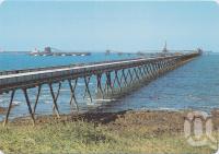 <span class="caption-caption">The modern coal terminal at Hay Point built in 1970, 18 kilometres south of Mackay is now the largest export coal complex in the world.  Coal is mined in the Bowen Basin to the south-west and exported around the world through Hay Point</span>, c1970-2000. <br />Postcard, collection of <span class="caption-contributor">Murray Views Collection</span>.