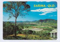 <span class="caption-caption">Overlooking the sugar cane fields from Sarina Range Lookout</span>, c1970-2000. <br />Postcard, collection of <span class="caption-contributor">Murray Views Collection</span>.