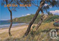 <span class="caption-caption">Sarina Beach</span>, c1970-2000. <br />Postcard, collection of <span class="caption-contributor">Murray Views Collection</span>.