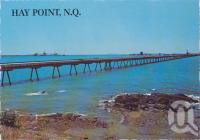 <span class="caption-caption">Double coal loading faciliites make Hay Point with world's largest coal loading port</span>, c1970-2000. <br />Postcard, collection of <span class="caption-contributor">Murray Views Collection</span>.