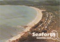 <span class="caption-caption">Aerial view of Seaforth Beach and township, 44 km north of Mackay, a popular holiday and camping area</span>, c1970-2000. <br />Postcard, collection of <span class="caption-contributor">Murray Views Collection</span>.