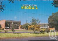 <span class="caption-caption">Civic Centre, Mitchell</span>, c1970-2000. <br />Postcard, collection of <span class="caption-contributor">Murray Views Collection</span>.