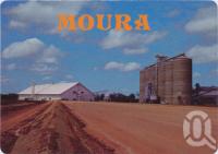 <span class="caption-caption">Wheat Silos. Biggest permanent storage in Queensland, Moura</span>, c1970-2000. <br />Postcard, collection of <span class="caption-contributor">Murray Views Collection</span>.