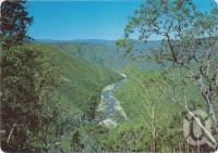 <span class="caption-caption">Herbert River Gorge, Kirrama Range, Mt Garnet District</span>, c1970-2000. <br />Postcard, collection of <span class="caption-contributor">Murray Views Collection</span>.