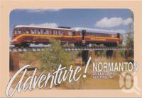 <span class="caption-caption">The Gulflander RM 93, Normanton</span>, c1970-2000. <br />Postcard, collection of <span class="caption-contributor">Murray Views Collection</span>.