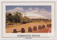 <span class="caption-caption">Normanton Station, Normanton</span>, c1970-2000. <br />Postcard, collection of <span class="caption-contributor">Murray Views Collection</span>.