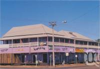 <span class="caption-caption">National Hotel, otherwise known as the Purple Pub, Normanton</span>, c1970-2000. <br />Postcard, collection of <span class="caption-contributor">Murray Views Collection</span>.