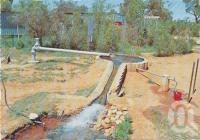 <span class="caption-caption">Artesian Basin Borehead yields 1,000,000 litres pre day at a temperature of 54° celsius, Yowah Opal Field</span>, c1970-2000. <br />Postcard, collection of <span class="caption-contributor">Murray Views Collection</span>.