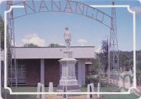<span class="caption-caption">War memorial, Nanango</span>, c1970-2000. <br />Postcard, collection of <span class="caption-contributor">Murray Views Collection</span>.