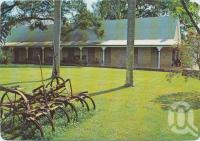 <span class="caption-caption">Wolston House, Wacol, a Property of the National Trust of Queensland, built in 1852 for Dr Stephen Simpson, this farmhouse is set in attractive countryside on the outskirts of Brisbane</span>, c1970-2000. <br />Postcard, collection of <span class="caption-contributor">Murray Views Collection</span>.