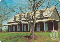 <span class="caption-caption">The Royal Bull's Head Inn, Drayton, a Property of the National Trust of Queensland, built in 1859 by William Horton, the inn was once a lively meeting place for the squatters of the Darling Downs</span>, c1970-2000. <br />Postcard, collection of <span class="caption-contributor">Murray Views Collection</span>.