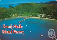 <span class="caption-caption">South Molle Island Resort, photograph by Rod Murray</span>, 1986. <br />Postcard by <span class="caption-publisher">Murray Views Pty Ltd</span>, collection of <span class="caption-contributor">Centre for the Government of Queensland</span>.