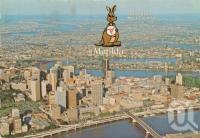 <span class="caption-caption">Aerial view of Brisbane</span>, 1982. <br />Postcard by <span class="caption-publisher">Murray Views Pty Ltd</span>, collection of <span class="caption-contributor">Centre for the Government of Queensland</span>.