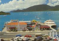 <span class="caption-caption">Shute Harbour, the jetty. Departure point for cruising Whitsunday islands</span>, 1989. <br />Postcard by <span class="caption-publisher">Murray Views Pty Ltd</span>, collection of <span class="caption-contributor">Centre for the Government of Queensland</span>.
