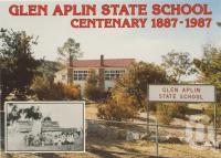 <span class="caption-caption">Glen Aplin State School</span>, 1987. <br />Postcard by <span class="caption-publisher">ICP</span>, collection of <span class="caption-contributor">Centre for the Government of Queensland</span>.