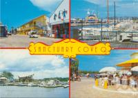 <span class="caption-caption">Sanctuary Cove</span>, c1995. <br />Postcard by <span class="caption-publisher">Sunbird Souvenirs</span>, collection of <span class="caption-contributor">Centre for the Government of Queensland</span>.