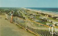 <span class="caption-caption">Mermaid Beach from the chairlift</span>, c1969. <br />Postcard by <span class="caption-publisher">Murray Views Pty Ltd</span>, collection of <span class="caption-contributor">Centre for the Government of Queensland</span>.
