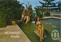 <span class="caption-caption">Mermaid Park, Gold Coast Highway, Mermaid Beach</span>, 1974. <br />Postcard by <span class="caption-publisher">John Engelander</span>, collection of <span class="caption-contributor">Centre for the Government of Queensland</span>.