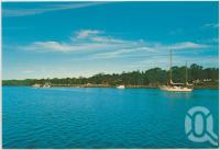 <span class="caption-caption">Krummell Passage, Russell Island</span>, c1970-2000. <br />Postcard, collection of <span class="caption-contributor">Murray Views Collection</span>.
