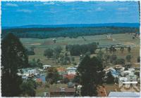 <span class="caption-caption">Overlooking Yarraman with "Carnian Hostel" in background</span>, c1970-2000. <br />Postcard, collection of <span class="caption-contributor">Murray Views Collection</span>.