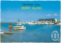 <span class="caption-caption">Spinnaker Sound Marina, looking towards Bribie Island</span>, c1970-2000. <br />Postcard, collection of <span class="caption-contributor">Murray Views Collection</span>.