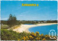 <span class="caption-caption">Moffat Beach and Tooway Lagoon from "Pa" Bendall's Lookout on Queen of the Colonies Parade, Caloundra</span>, c1970-2000. <br />Postcard, collection of <span class="caption-contributor">Murray Views Collection</span>.