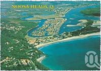 <span class="caption-caption">Aerial view, showing Laguna Bay and Noosa River, Noosa Heads</span>, c1970-2000. <br />Postcard, collection of <span class="caption-contributor">Murray Views Collection</span>.