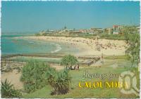 <span class="caption-caption">Overlooking King's Beach from Wickham Point</span>, c1970-2000. <br />Postcard, collection of <span class="caption-contributor">Murray Views Collection</span>.