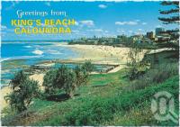 <span class="caption-caption">Overlooking King's Beach from Wickham Point</span>, c1970-2000. <br />Postcard, collection of <span class="caption-contributor">Murray Views Collection</span>.