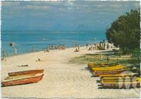 <span class="caption-caption">Sylvan Beach featuring Pumicestone Passage and the Glasshouse Mountains, Bribie Island</span>, c1970-2000. <br />Postcard, collection of <span class="caption-contributor">Murray Views Collection</span>.
