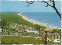 <span class="caption-caption">Looking towards Noosa Heads from scenic lookout, Coolum Beach</span>, c1970-2000. <br />Postcard, collection of <span class="caption-contributor">Murray Views Collection</span>.
