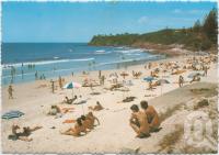 <span class="caption-caption">Surfing beach, looking south, Coolum Beach</span>, c1970-2000. <br />Postcard, collection of <span class="caption-contributor">Murray Views Collection</span>.