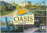 <span class="caption-caption">Norm Provan's Oasis Resort on Golden Beach - The Affordable Luxury Resort, Landsborough Parade, Caloundra</span>, c1970-2000. <br />Postcard, collection of <span class="caption-contributor">Murray Views Collection</span>.
