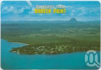 <span class="caption-caption">Aerial view of Boreen Point on the western shore of Lake Cootharaba</span>, c1970-2000. <br />Postcard, collection of <span class="caption-contributor">Murray Views Collection</span>.