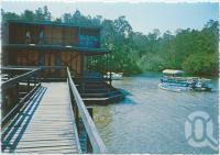 <span class="caption-caption">The Tourist Information Centre at Lake Cootharaba, Elanda Point, Lake Cootharaba</span>, c1970-2000. <br />Postcard, collection of <span class="caption-contributor">Murray Views Collection</span>.