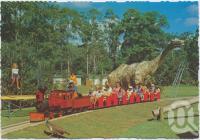 <span class="caption-caption">Dinos Fun Park, Fun for everyone. Bruce Highway, Tanawha</span>, c1970-2000. <br />Postcard, collection of <span class="caption-contributor">Murray Views Collection</span>.